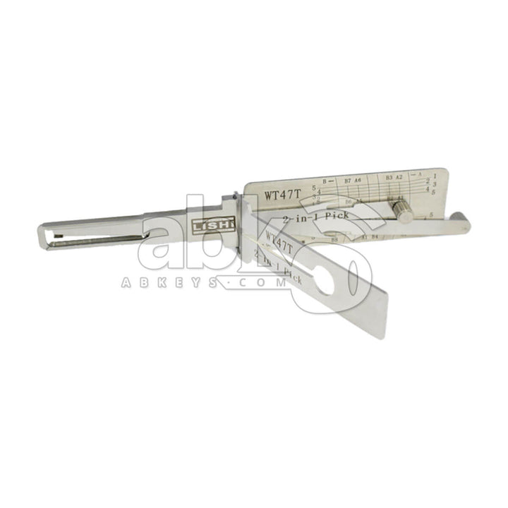 Genuine Lishi Classic 2-in-1 Pick / Decoder For WT47 Lishi Tool CLASSIC-LISHI2-1SAAB/WT47 - ABK-1906