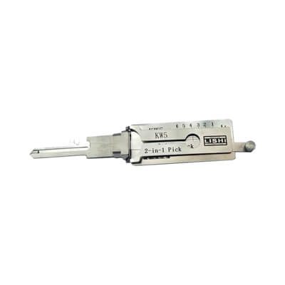 Genuine Lishi Classic Apertura y Decodificador 2-en-1 Para KW5 Cerraduras Domésticas Herramienta Lishi CLASSIC-LISHI2-1KW5