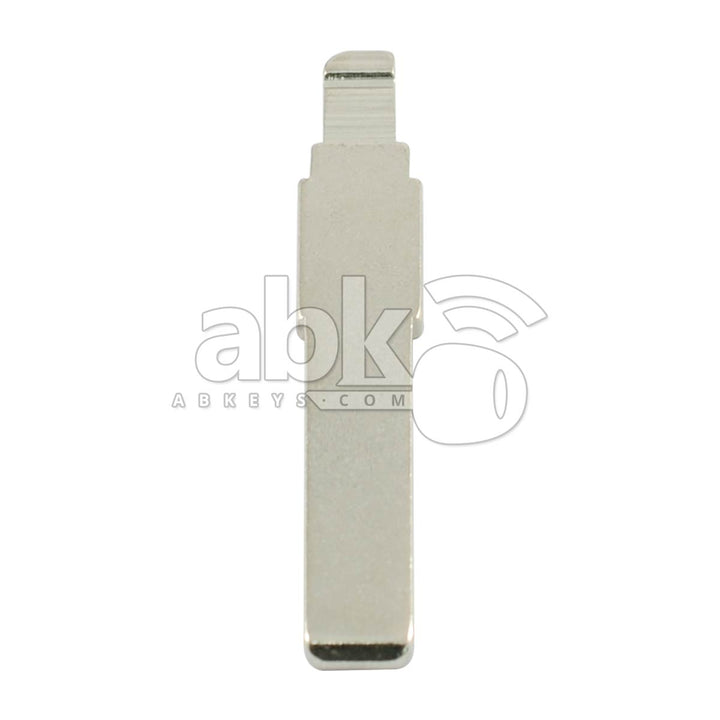 Fiat Alfa Romeo Peugeot Flip Remote Key Blade SIP22 - ABK-2017 - ABKEYS.COM