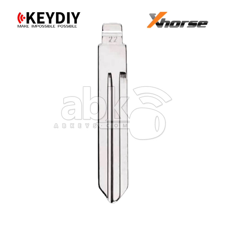 KeyDiy Xhorse Remote Key Blade For Nissan NSN14 - ABK-2026 - ABKEYS.COM