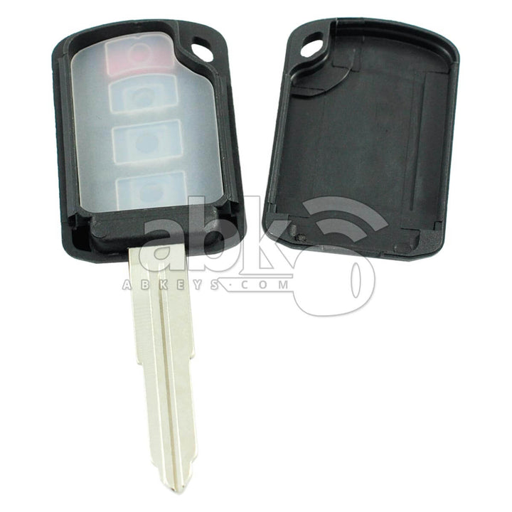 Mitsubishi Lancer Outlander Eclipse Mirage 2015+ Key Head Remote Cover 4Buttons MIT11R - ABK-2098 -
