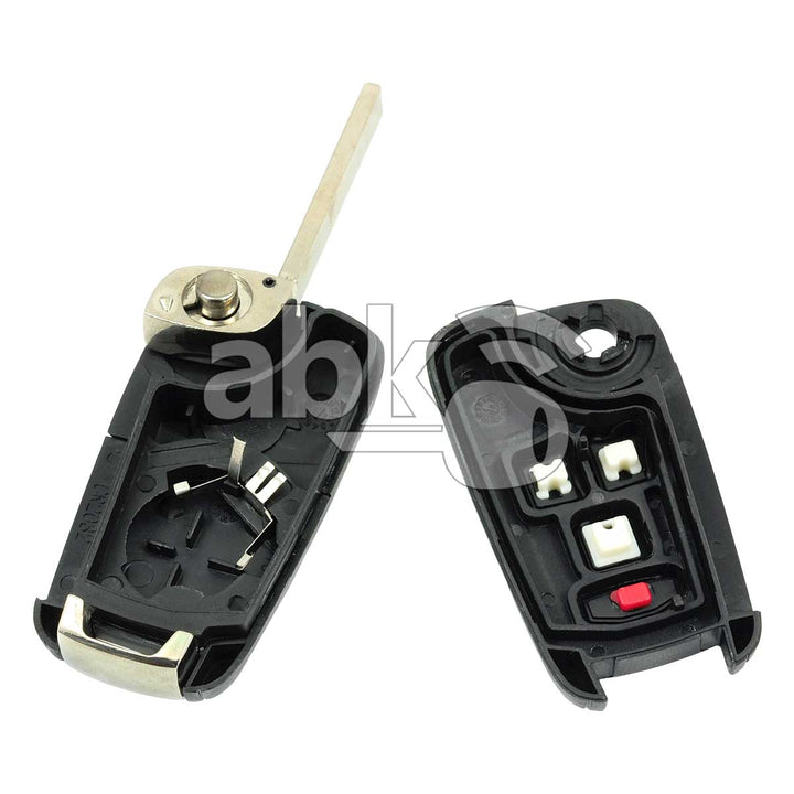 Chevrolet 2009+ Flip Remote Cover 4Buttons HU100 - ABK-2101 - ABKEYS.COM