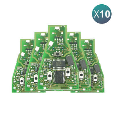 Carte Clé Intelligente Mercedes Benz D'origine, 4Boutons, 315MHz, IYZ 3312 10 pièces Lot