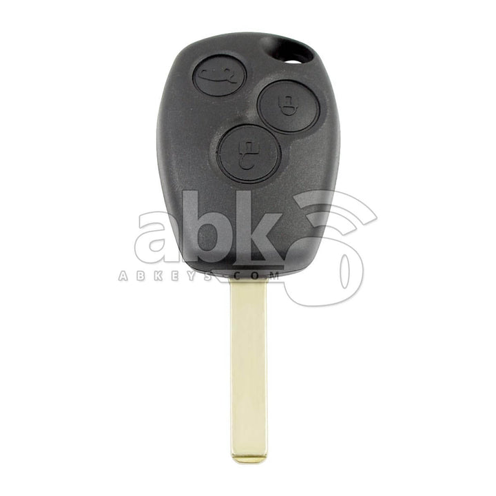 Renu Clio3 Kangoo Master Twingo 2004+ Key Head Remote 3Buttons 7701209236 433MHz E154554 VA2 -