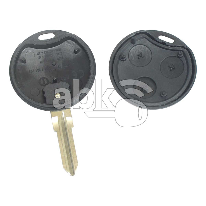Smart 1999+ Key Head Remote Cover 3Buttons YM23 - ABK-2216 - ABKEYS.COM