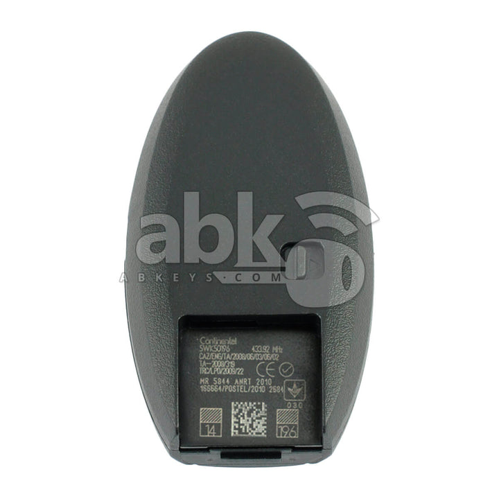 Genuine Nissan 370Z 2009+ Smart Key 3Buttons 285E3-1ET8A 433MHz 5WK50196 - ABK-2220 - ABKEYS.COM