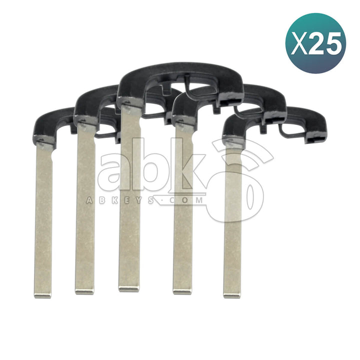 Bmw F Series 2009+ Smart Key Blade 25Pcs Bundle HU100R - ABK-2314-OFF25 - ABKEYS.COM