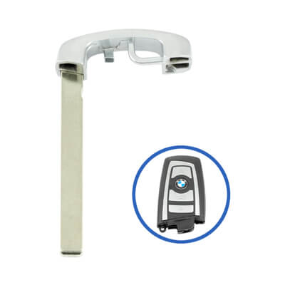 BMW Serie F 2009+ Espadín de Llave Inteligente Cromado HU100R