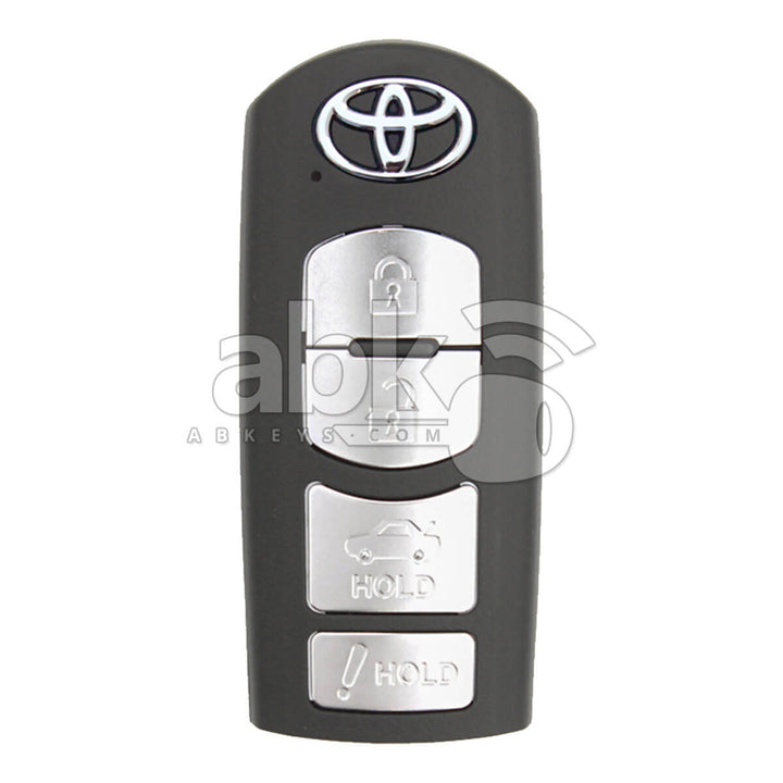 Genuine Toyota Yaris 2017+ Smart Key 4Buttons 89904-WB001 315MHz WAZSKE13D01 - ABK-2320 - ABKEYS.COM