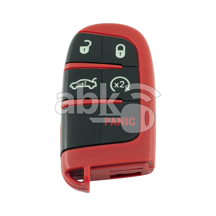 Chrysler 300 Dodge Charger 2011+ Smart Key 5Buttons 433MHz M3N-40821302 Red - ABK-2379-CHR -