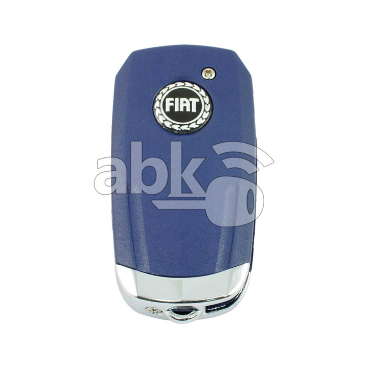 Fiat 2002+ Flip Remote Cover 1Button SIP22 Blue - ABK-2414 - ABKEYS.COM