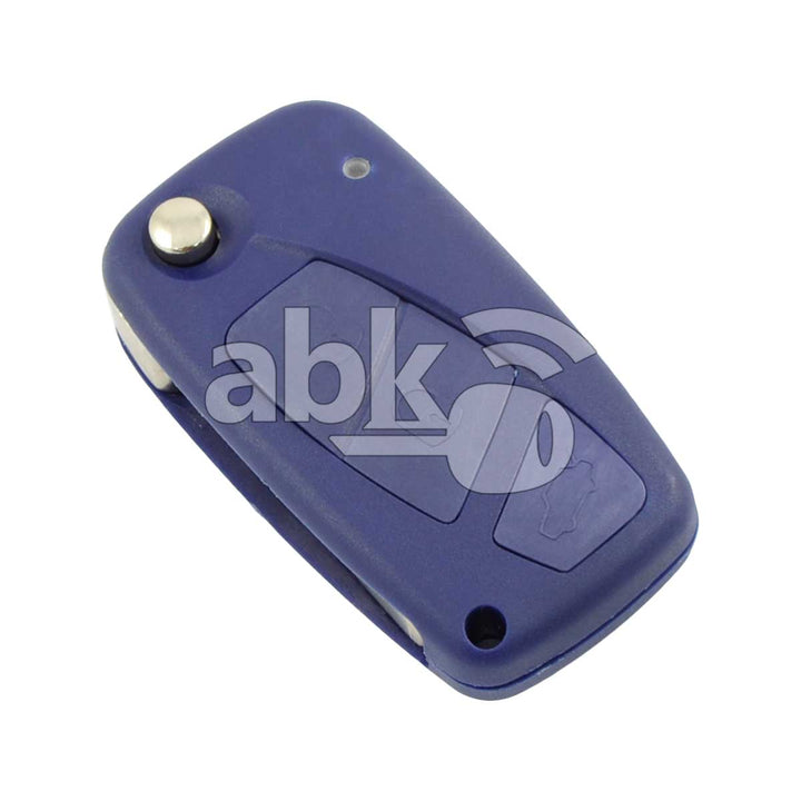 Fiat 2002+ Flip Remote Cover 3Buttons SIP22 Blue - ABK-2415 - ABKEYS.COM