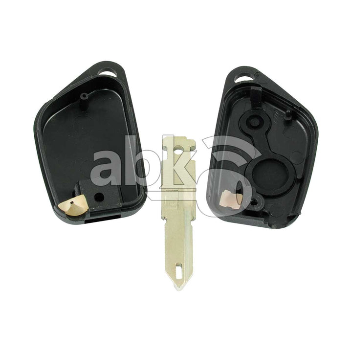 Peugeot 1998+ Key Head Remote Cover 2Buttons NE72 - ABK-2427 - ABKEYS.COM