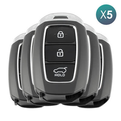 Hyundai Kona 2020-2022 Llave Inteligente, 3Botones 95440-J9101 433MHz, TQ8-FOB-4F19 5 Uds Lote