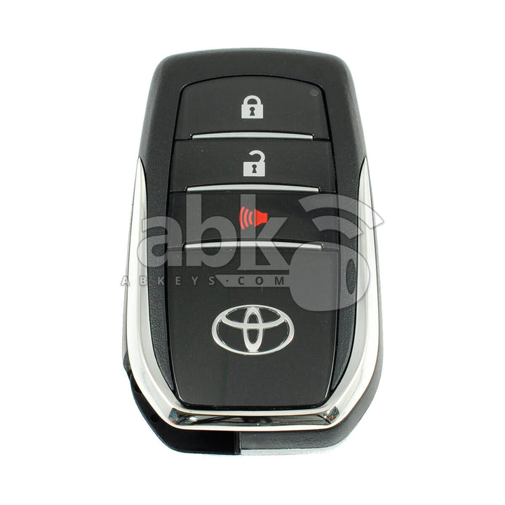 Genuine Toyota Fortuner 2016+ Smart Key 3Buttons 89904-0K231 433MHz BM1EW P1 39 - ABK-2496 -