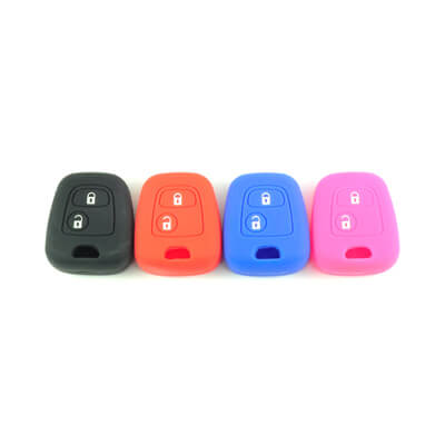 Peugeot Citroen Silicone Remote Covers 2Buttons - ABK-2500-PEG-OLD2B - ABKEYS.COM