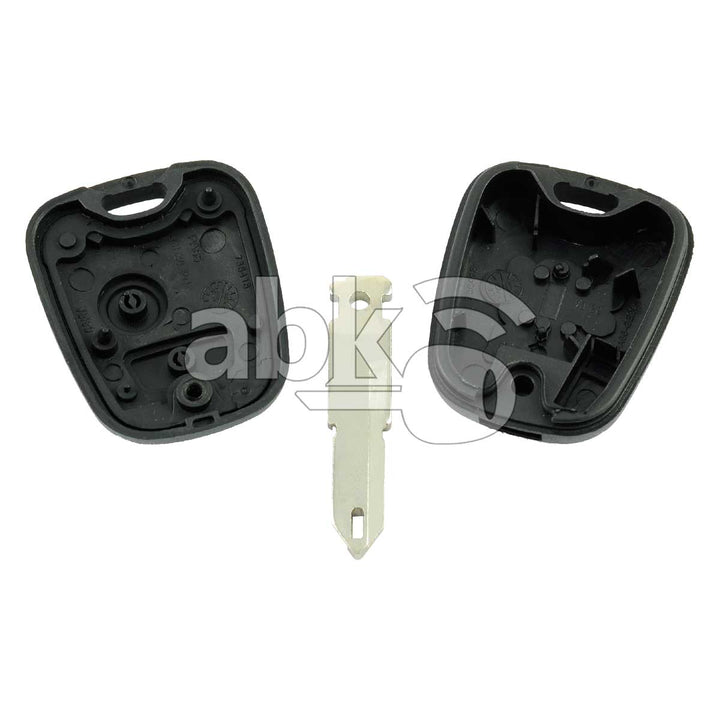 Citroen 2002+ Key Head Remote Cover 2Buttons NE72 - ABK-2504 - ABKEYS.COM