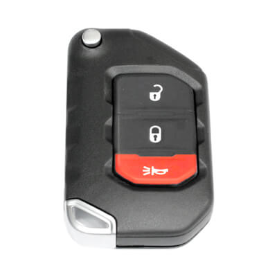 Оригинальный Смарт-Ключ Jeep Wrangler 2018-2025, 3Кнопки 68416782AA 433MHz, OHT1130261 Keyless Go