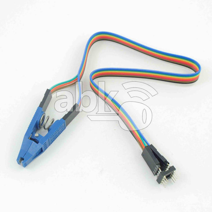 8 Pin Original Universal Test Clip With Wires For Small IC’s - ABK-2592 - ABKEYS.COM