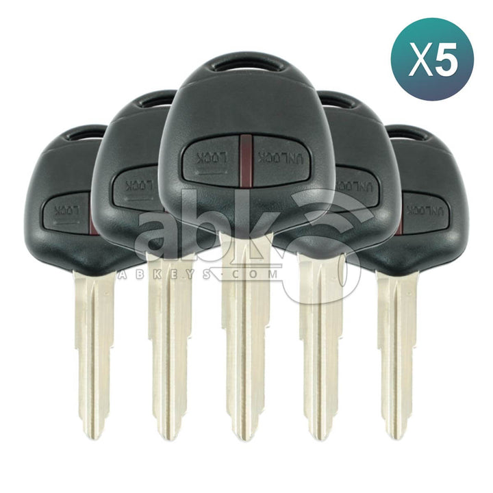 Mitsubishi Lancer 2009+ Remote 5Pcs Offer 2Buttons G8D-576M-A 434MHz MIT11R MN141010 - ABK-2594-OFF5