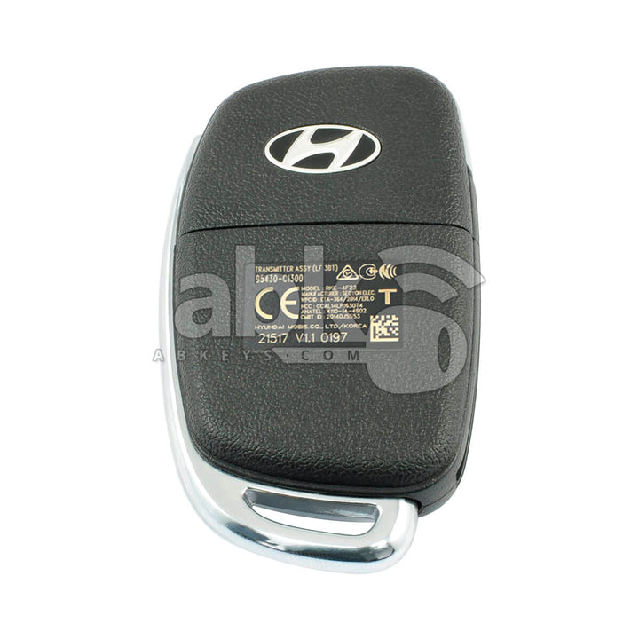 Genuine Hyundai Sonata 2017+ Flip Remote 3Buttons 95430-C1300 433MHz RKE-4F22 - ABK-2606 -