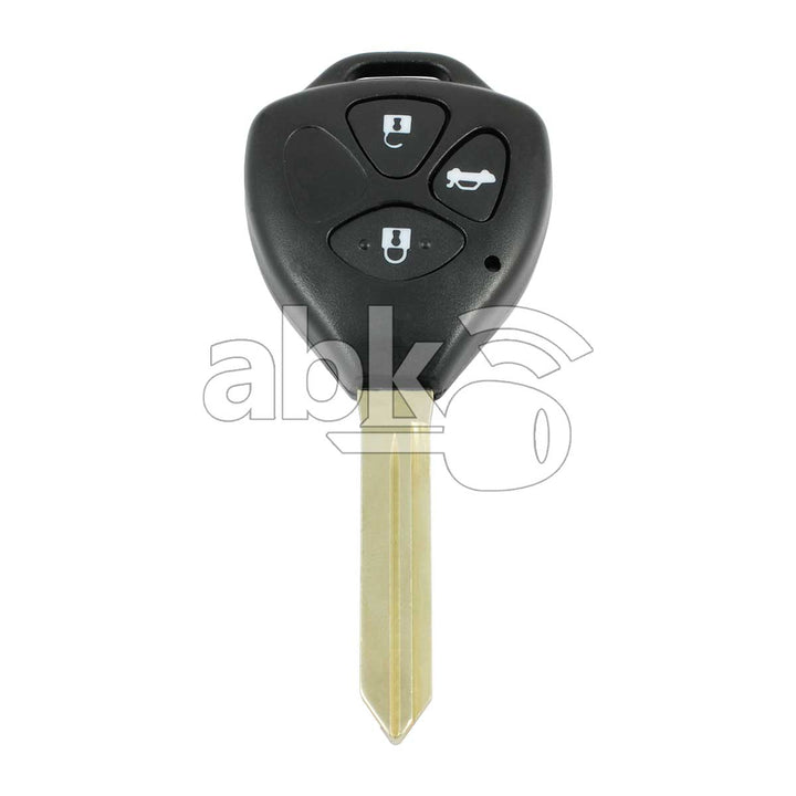 Toyota 2006+ Key Head Remote Cover 3Buttons TOY47 - ABK-2697 - ABKEYS.COM