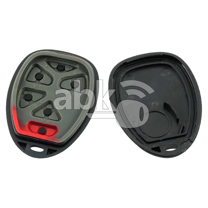 Gmc Chevrolet Cadillac 2007+ Remote Control Cover 6Buttons - ABK-2713 - ABKEYS.COM