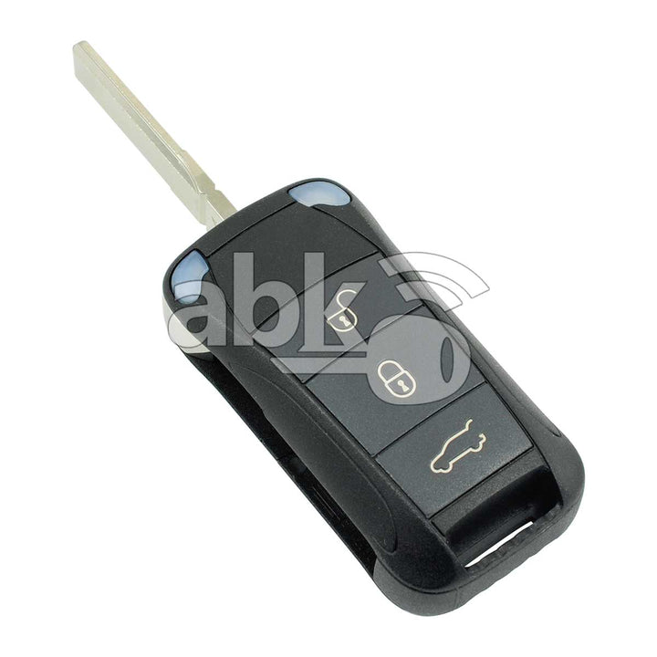 Porsche Cayenne 2006+ Flip Remote 4Buttons 955 637 245 02 01C 315MHz KR55WK45032 HU66 Keyless Go -