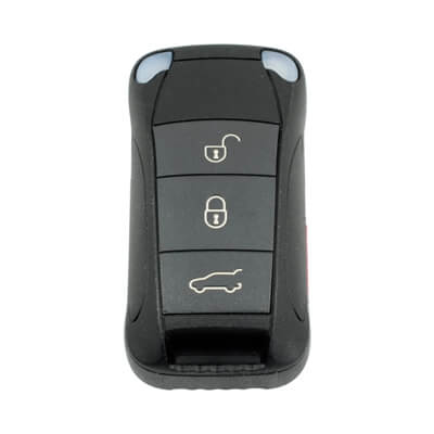 Porsche Cayenne 2006-2010 Выкидной Пульт, 4Кнопки 955 637 245 02 01C 315MHz, KR55WK45032, HU66 Keyless Go