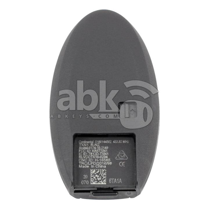 Genuine Nissan Rogue 2019+ Smart Key 5Buttons 285E3-6RR7A 433MHz KR5TXN4 - ABK-2770 - ABKEYS.COM