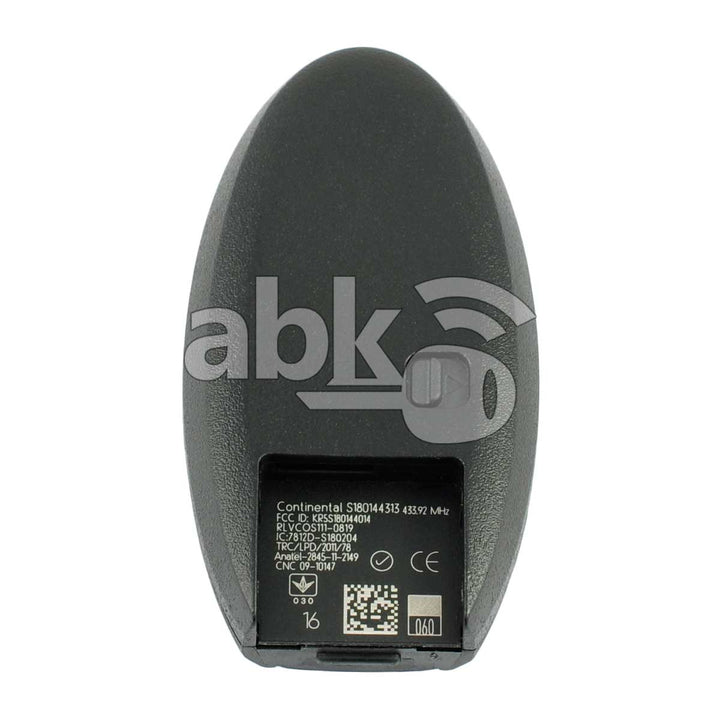 Genuine Nissan Pathfinder 2014+ Smart Key 4Buttons 285E3-5AA3D 433MHz KR5S180144014 - ABK-2807 -