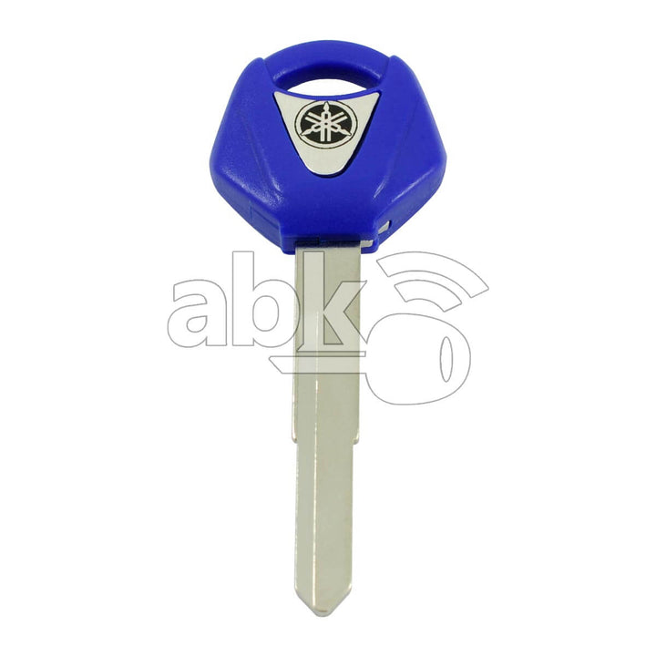 Yamaha Motorcycle Chip Less Key YH35R Blue - ABK-2826 - ABKEYS.COM