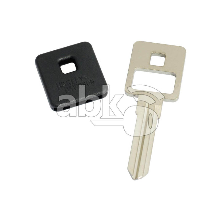 Harley Davidson Motorcycle Chip Less Key HYD17 - ABK-2875 - ABKEYS.COM
