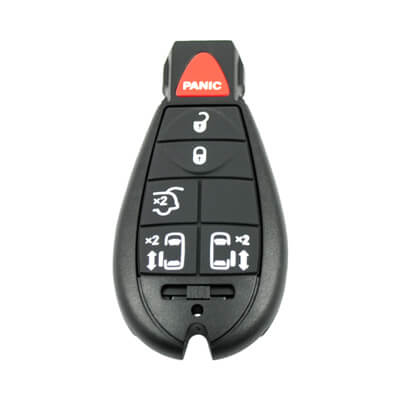 Llave Fobik Original Dodge Grand Caravan 2011-2017, 6 Botones 68066869AA 433MHz, IYZ-C01C