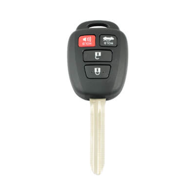 Toyota 2011+ Key Head Remote Cover 4Buttons TOY43 - ABK-2910 - ABKEYS.COM