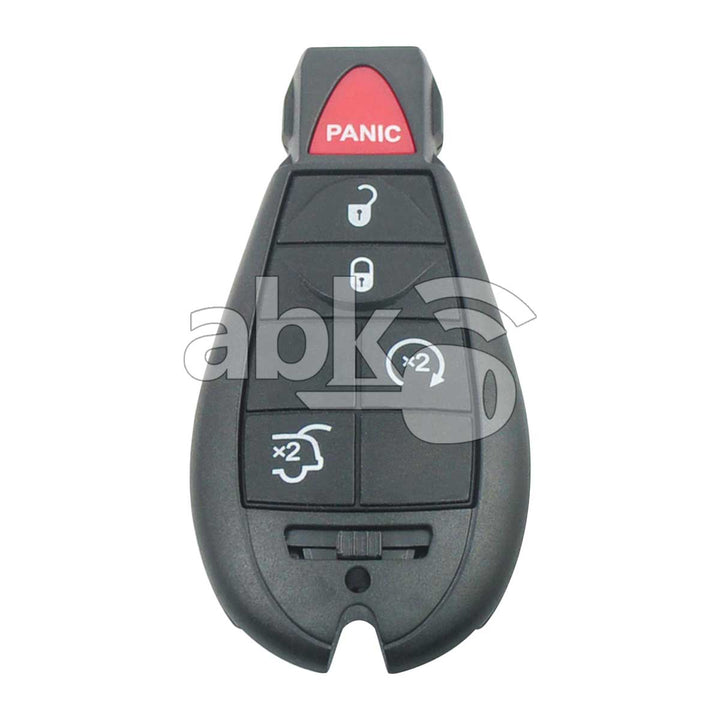Jeep Chrysler Dodge Fobik 2007+ Remote Control Cover 5Buttons M3N5WY783X - ABK-2918 - ABKEYS.COM
