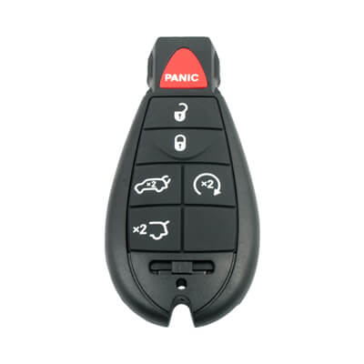 Jeep, Dodge Fobik 2007+ Funda de Control Remoto, 6Botones, M3N5WY783X