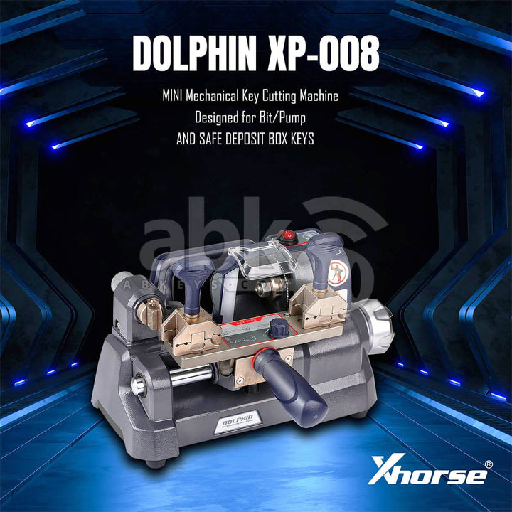 Xhorse Dolphin XP-008 Key Cutting Machine for Special Bit Double Bit Keys XP-008 - ABK-2959 -