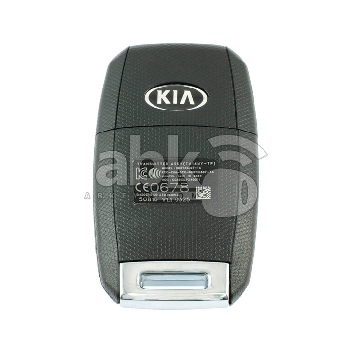 Genuine Kia Picanto 2013+ Flip Remote 2Buttons 95430-1Y600 433MHz DD2TX1307-TA - ABK-3001 -