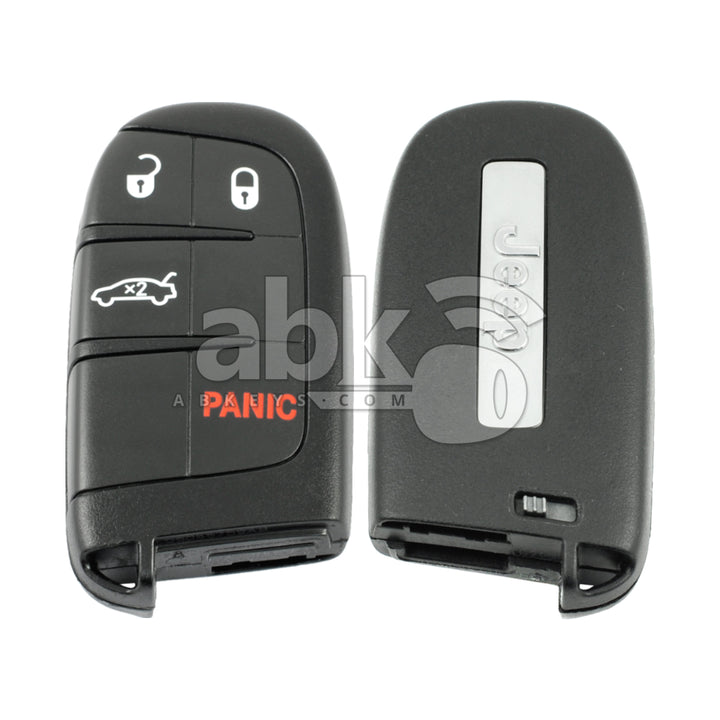 Jeep Grand Cherokee 2014+ Smart Key 4Buttons 68143504AC 433MHz M3N-40821302 - ABK-3027-JEP -