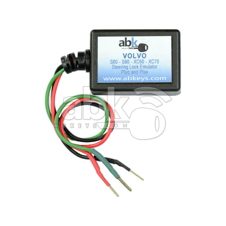 Volvo Steering Lock Emulator For S60 S80 XC60 XC70 2008+ Plug & Play - ABK-3070 - ABKEYS.COM