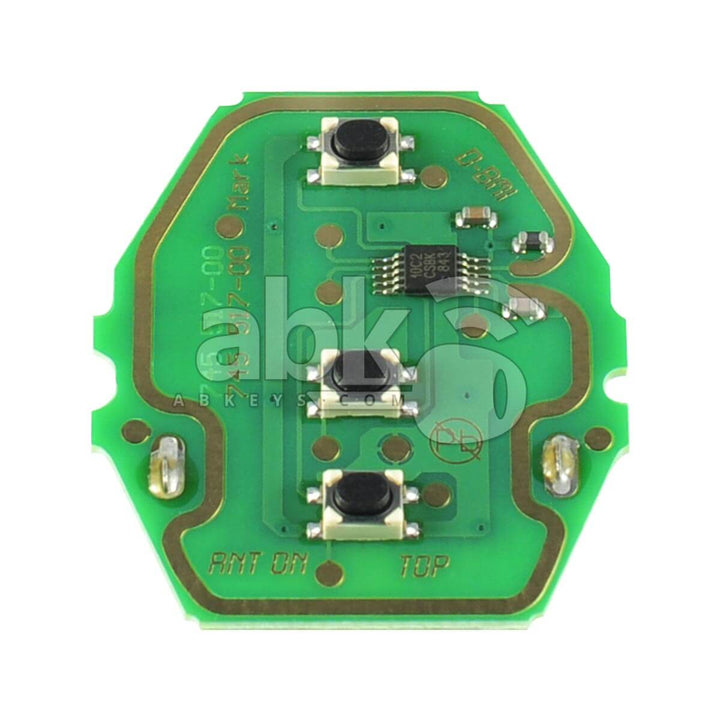 Bmw 3 5 7 X Series 1997+ Remote Control Board 3Buttons 315MHz 433MHz - ABK-3074 - ABKEYS.COM