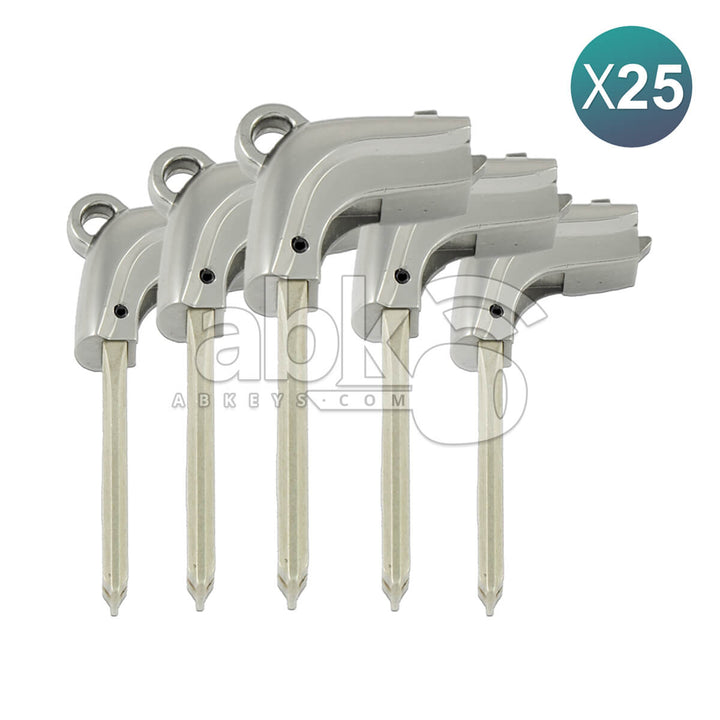 Lexus ES IS GS LS LX GX 2006+ Smart Key Blade 25Pcs Bundle 69515-30300 TOY48 - ABK-316-OFF25 -