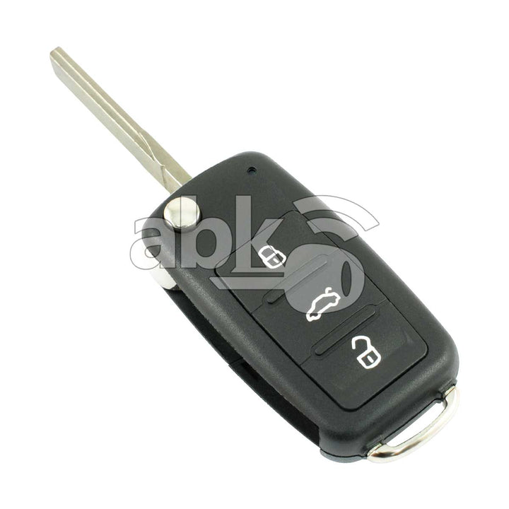 Volkswagen 2005+ Flip Remote Cover 3Buttons HU66 - ABK-3172 - ABKEYS.COM