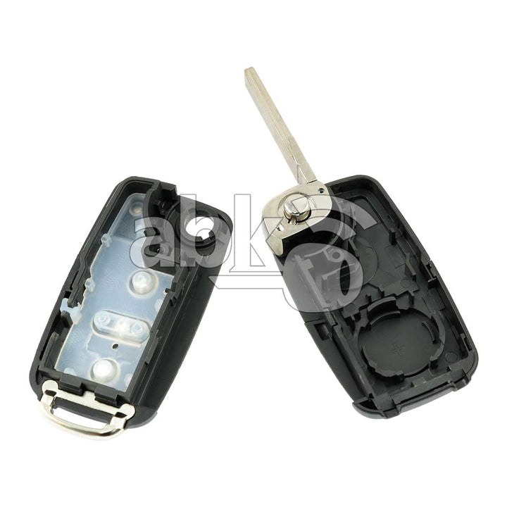Volkswagen 2005+ Flip Remote Cover 3Buttons HU66 - ABK-3172 - ABKEYS.COM