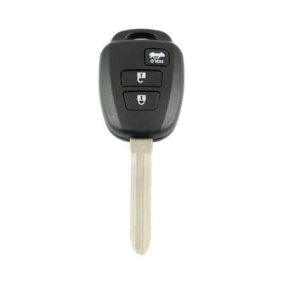 Корпус Ключа Toyota 2012-2024, 3Кнопки, TOY43