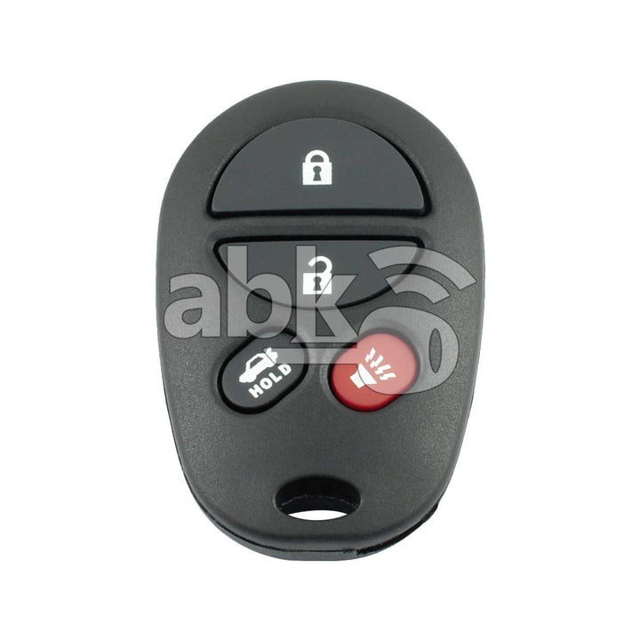 Toyota Camry Avalon 2005+ Remote Control Cover 4Buttons - ABK-3217 - ABKEYS.COM