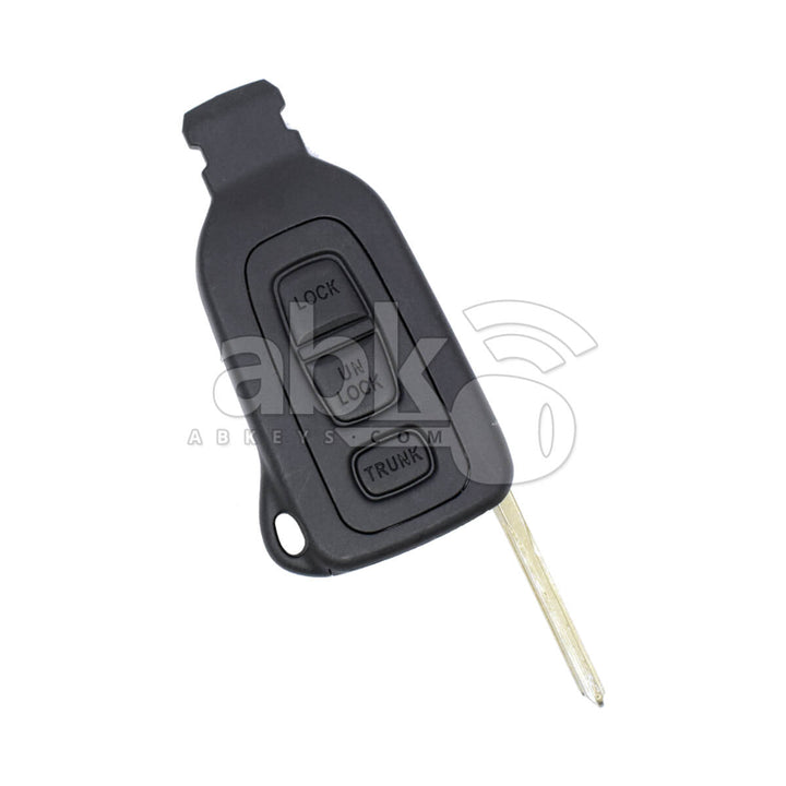 Lexus LS430 2001+ Smart Key Cover 3Buttons TOY48 - ABK-322 - ABKEYS.COM
