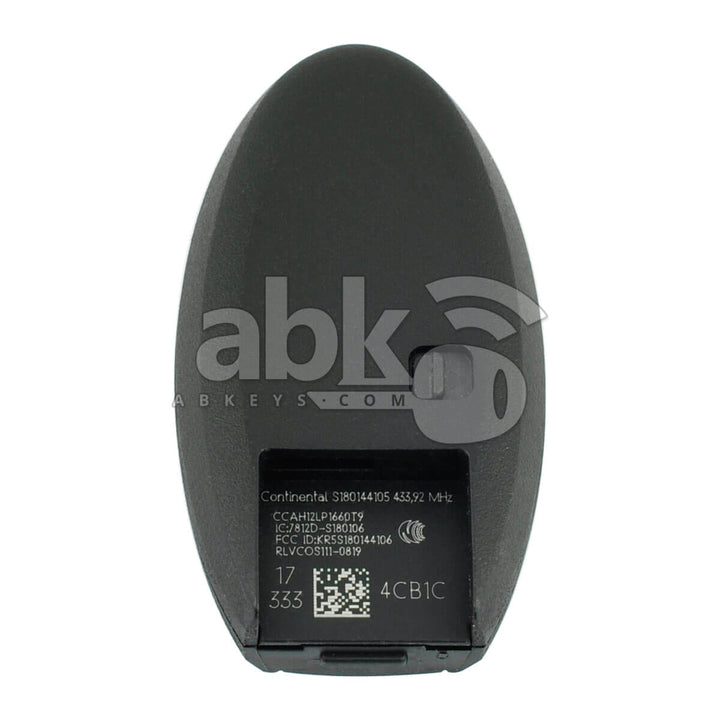 Genuine Nissan Rogue 2014+ Smart Key 3Buttons 285E3-4CB1A 433MHz KR5S180144106 - ABK-3303 -
