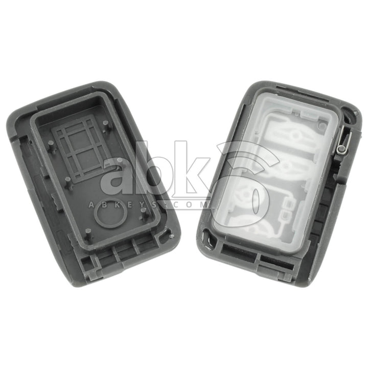 Toyota Land Cruiser Prado 2008+ Smart Key Cover 4Buttons Light Gray - ABK-3337 - ABKEYS.COM